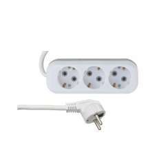 Разклонител шуко D-iL, 3 гнезда, 2m