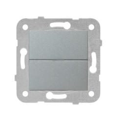 Универсален димер 3-150W Panasonic Karre Plus, светло сив