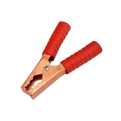 Щипка за акумулатор L137mm, червена (+)