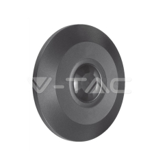 Сензор за движение V-Tac, за вграждане в таван, плосък, 360°, 7m, черен