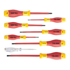Комплект изолирани отверки Tolsen 1000V, 5бр