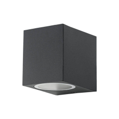 Осветително тяло Vivalux Porto/SQ, 1xGU10, IP44, черно