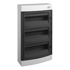 Апартаментно табло Noark PNS 3х12 реда 36T, открит монтаж, IP40