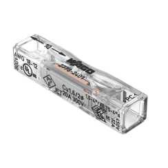 Бърза връзка Wago Inline 2x0.75-4mm2, за твърд проводник