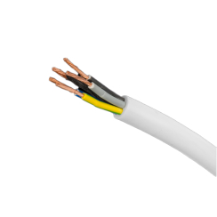 Изолиран меден кабел H05VV-F (ШВПС), 5 x 1mm2