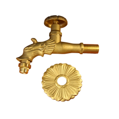 Декоративна спирателна канела, месинг, 1/2"