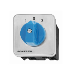 Превключвател Schrack за фасада със самовъзвр. 1-0-2, 20A 1P, IP65