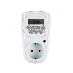 Седмичен дигитален таймер за контакт EL-WDT-3, 16A