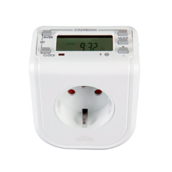 Седмичен дигитален таймер за контакт EL-WDT-2, 16A