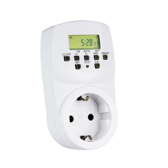 Дигитален таймер за контакт Commel, 16A