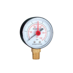 Радиален манометър 1/4'', 0-6 bar