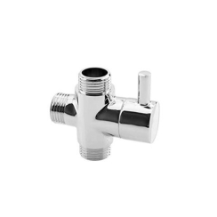 Разпределител за душ Aquafeast с керамичен механизъм, 1/2x1/2x1/2