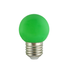 LED крушка Vito Colored G45, 2W, E27, зелена, 230VAC