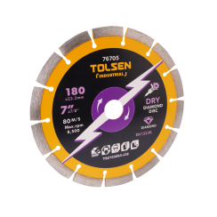 Диамантен диск Tolsen, 115х10х22.2mm