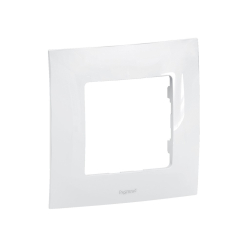 Декоративна единична рамка Legrand Niloé, бяла