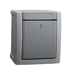 Девиаторен ключ Pacific, външен, IP54, сив