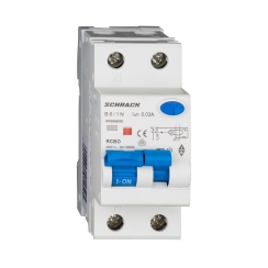 АП+ДТЗ Schrack Amparo 1P+N, 16A, 30mA, крива B