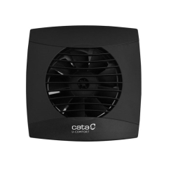 Вентилатор Cata UC-10, Ф100mm, черен, с клапа