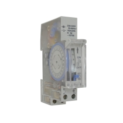 Дневен таймер Gao, min. 15min, 16А, резерв 72ч.