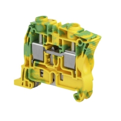 Редова клема ABB SNK ZS10-PE, 10mm2, жълто-зелена