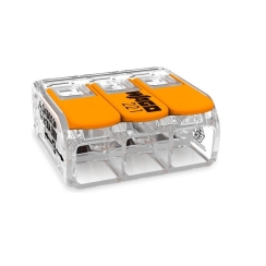 Клема Wago бърза връзка, 3x0.5-6mm2, 41A