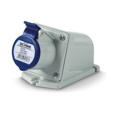 Индустриален контакт Scame Xenia 16A, 2P+E, IP44