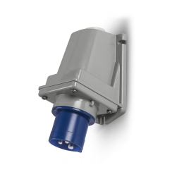 Индустриален щепсел за стенен монтаж Scame Optima, 16A, 2P+E, IP44