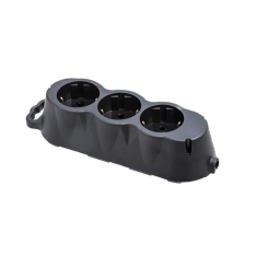 Разклонител шуко Atra, 3 гнезда, без кабел