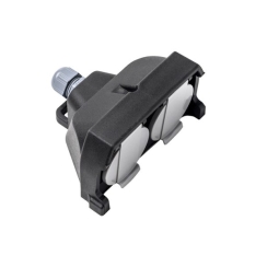 Разклонител със щуцер Atra, 2 гнезда, без кабел