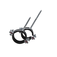 Скоби за метални тръби, с винт, 2"