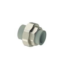 Холендрова връзка на муфа ППР + месинг, Ф32mm
