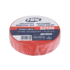 Изолационна лента изолирбанд HPX 52100, 19mmx20m, червена