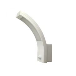 LED аплик Lightex със сензор, 10W, 4000K, IP54