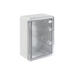 Пластмасово табло с прозрачна врата, IP65, H400xW300xD170