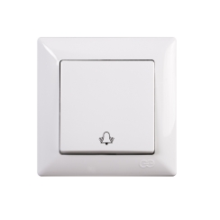 Ключ бутон звънец Gunsan Visage, бял