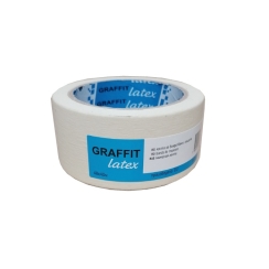 Хартиено тиксо за отсичане Graffit Latex, 40m x 48mm, по-слаб лепителен слой